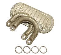 Woedpez PU Leather Handbag Diyer Craft Bag Accessories Contemporary Purse Base for Creative Possibilities Bag Making Set