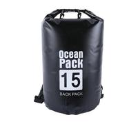 Woedpez PVC Meshes Backpack for Adventure Practical Rope Closure Dry Bag Outdoor Daypack with Shoulder Strap Waterproof PVC Backpack