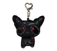 Woedpez Soft PRESENTATION Cotton Dark Manifestation Keychain Thin Decorative Charm for Backpacks Access Sacks and Daily Use Dark Fashion Keychain for Youths