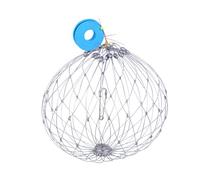 Woedpez Steel Wire Fishing Trap Net For Saltwater Outdoor Open Closing Fish Networks Automatic Open Closing Fishing Net