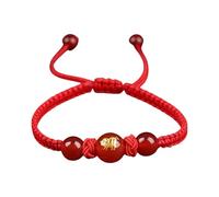 Woedpez String Bracelets Charm Adjustable Rope Animal Charm Braided Suitable for Good Fortunes and Styles Chinese