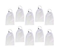 Woedpez Swimming Pool Vacuum Replacement Bag with Locking Cord Suction Head Meshes Bags for Efficient Swimming Pool Cleaning for Pools Pond Collecting Debris