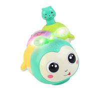 Woedpez Swinging Caterpillars Crawl Learning Toy for Baby Hand Eye Coordination Auditory Development for Preschooler Electronic Sound for Kids