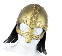 Woedpez Templars Knights Helmet Adults Renaissances Medieval Crusader Costume Headwear Half for Halloween Cosplay Medieval Renaissances Costumes