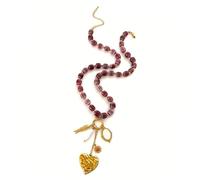 Woedpez Thin Ceramic Chain Symbolizing Affection Luck Flexible for Party Formatting Winter Fashion Addons for Women