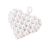 Woedpez Thin Sequined Phone Charm with Alloy Grip Artisanal Heart Plan for Sacks and Phones Pearl Phone Addition for Women