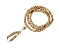 Woedpez Traditional Beaded Bodhi Bead Buddhist Jewelry Bangle Accessory for Inner Peace Seekers Buddhist Prayer Beads Wrist Chain