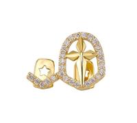 Woedpez Unique Hollow Crosses Designs Teeth Fashion Accessories Decoration Portable for Enhancing Your Fashion Statement Pieces Trendy Mouthpiece