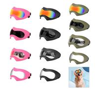 Woedpez UVProtective Dog Goggles With Adjustable Belt Soft Silicone Padding & Scratch-Resistant PC Lens For Outdoor Adventures Dog