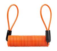 WOEIFGV 3.5mm Anti-Theft Spring Wire Rope Motorcycle Bike Lock Cable Lock Reminder Cable Theft Handlebar Scooter Disc Brake Lock