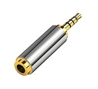 WOEIFGV 3.5mm Female to 2.5mm Male Adapter Converter Phone Earphone Headset 2.5mm to 3.5mm 3 Left Right Mono