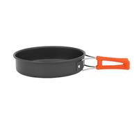 WOEIFGV Portable Frying Pan Non-Stick Skillets Cookware Outdoor Cooking Pan with Storage for Camping Hiking and Picnics