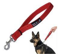 WÖÖF & WAG Training Lead for Dogs - Dog Lead Hook, Short Close Control, Traffic Control Training Lead Leash with Padded Handle for Comfort, Perfect Size for Training & City Walking | (Red)