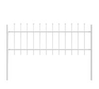 WOERDEN Garden Fence Panel 7 Pieces 11.9 x 0.6 m Powder-Coated Steel | Rectangular Design, , Se Privacy Barrier, Easy 2-Person Assembly for Outdoor Terrace