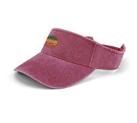 woerexker Vintage 1954 68th Birthday Adjustable Leaky Top Cap Cotton Denim Sun Visor Hat for Men Women Charcoal