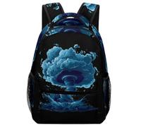WOERMKCISEF Storm-Tornado-Hurricane Laptop Backpack Shoulder Bag Lightweight Casual Daypacks for Womens Mens