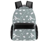 WOERMKCISEF Winter Curling Sports Athlete Laptop Backpack Casual Shoulder Bag Daypack for Travel Hiking Outdoor