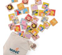 Woet® Wooden Animal Memory Game
