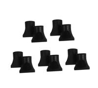 WOFASHPURET 10 pcs Black Hairdryer Nozzle Replacement Diameter Thickened Heat-resistant Concentrator for Traditional Hair Dryers Controlled Airflow for Precise Styling and Reduced Heat Damage