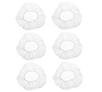 WOFASHPURET 100pcs Disposable Bouffant Caps Hair Net Elastic Non-woven Fabric Head Cover with Breathable Design for Hospital Nurses Food Service Kitchen Use