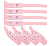 WOFASHPURET 100pcs Identification Wristband Id Band Pp Synthesized Paper Sl iscreet Design Secure Identification Does Not Cause Irritation for Medical Facilities Patients