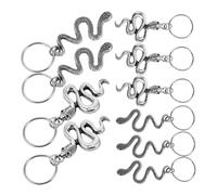 WOFASHPURET 10pcs African Snake Hair Charms for Braids Multi-functional Hair Jewelry Beads Comfortable Braid Accessories for Women for Types and Lengths