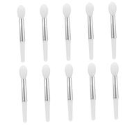 WOFASHPURET 10pcs Sturdy Silicone Lip Brush Soft Bristles for Even Coverage Reusable Easy to Clean Cover