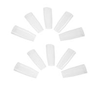 WOFASHPURET 10pcs Transparent Makeup Brush Covers Caps Fit Cosmetic Brush Guards Sleeves for Dustproof Protection Bristle Shape Preservation Secure Travel and Daily Storage Organizer