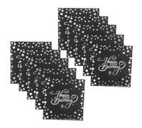 WOFASHPURET 120 pcs Silver Foil Paper Napkins Disposable Hand Towels for Birthday Party Cocktail Event Elegant Tableware Supplies with Stylish Metallic Accents for Festive Decor