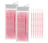 WOFASHPURET 120pieces Portable Compact Interdental Brush Convenient Dental Cleaners for Fresh Breath and Healthy Teeth Ergonomic Design for Deep Cleaning and Plaque Removal Home and Outdoor
