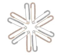 WOFASHPURET 12pcs Pant Waist Tightener Clips for Women Adjustable Clothing Cinch Pins for Sweaters Cardigans Dresses Shawls Secure Fastening Waist Reduction Accessories