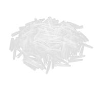 WOFASHPURET 150pcs Silicone Tweezers Protective Covers Soft Flexible Elbow Tips Non Slip Replacement Sleeves for Eyelash Extension Tools Protective Head Caps