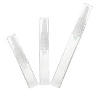 WOFASHPURET 15pcs 5ml 10ml 15ml Airless Pump Eye Cream Bottles Travel Dispenser Container for Skincare Leak-proof Moisturizer Pump Bottles for-the-Go Use