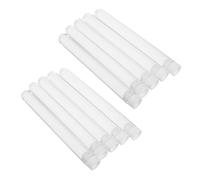WOFASHPURET 15pcs Clear Test Tubes for Eyelash Wands with Caps Portable Makeup Brush Holders for Halloween and Girls Parties Home Storage