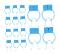 WOFASHPURET 16Pcs Professional Nose Clips for Lung Breathing Training Portable Nasal Stopper Clips for Home Travel Odor Material Practical Care Clips for All Ages