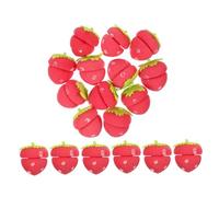WOFASHPURET 18pcs Soft Strawberry Sponge Hair Curlers for Women Lightweight Heatless Curling Rods for Overnight Styling Portable Travel Friendly Hair Rollers Gentle Damage Curls Tool