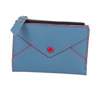 WOFASHPURET 1pc Square Love Card Bag Pu Wallet Change Storage Wallet Separate Compartment Easy to Clean and Recyclable