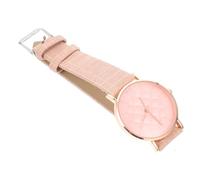 WOFASHPURET 1pc Striped Strap Lady Watch Comfortable Design for Daily Wear Ultra-Thin Fashion Roman Numerals for