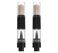WOFASHPURET 2 Pieces Makeup Brushes in Printing Form Loose Powder Brush Refillable Powder Brush Plastic Brush Multifunctional Brush Buttons Foundation Brush Portable Powder Brush Blush Brush Painting