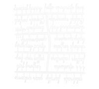 WOFASHPURET 2 Sets Felt Letter Board Letters Plastic Material Easy to Replace Versatile Solution White Color Large Capacity for Creating DIY Messages