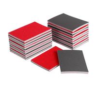 WOFASHPURET 20 Pcs Sandpaper Pads Sanding Sponges Fine Sandpaper Reusable Comfortable Sponge 3000 Grit for Wood Polishing and Sanding