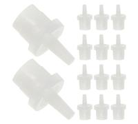 WOFASHPURET 200pcs Eyelash Glue Bottle Caps Replacement with Precision Nozzle Tips, Lash Glue Plug Seal for Eyelash Extension Adhesive, Salon Beauty Supplies