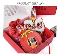 WOFASHPURET 24pcs Chinese Year Candy Boxes Lightweight Favor Gift Packaging for Party Treats and Homemade Cookies Spring Festival Celebration Supplies