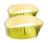 WOFASHPURET 2pcs Adhesive Measuring Tapes Water Level Tape 35x1.5x0.1inch High Precision Versatile Application Self-Adhesive PVC Labels for Pool and Reservoir