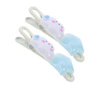 WOFASHPURET 2pcs Cute Hairpin for Girls Star and Cloud Clip Hair Accessories for Side Bangs Fashionable Hairstyles