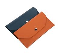 WOFASHPURET 2pcs Mini Envelope Wallet Pu Leather Cash Envelope Budget Organizer for Women Retro Clutch Money Saving Wallet