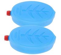 WOFASHPURET 2pcs Multipurpose Cooling Ice Packs for Food Preservation and Beverage Chilling Leak Lightweight Freezer Ice Containers Compatible with Air Coolers and Refrigerators