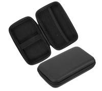 WOFASHPURET 2pcs Portable Electronic Organizer Bag with Multi-Pocket Storage for Chargers Cables and Digital Accessories Lightweight Travel Pouch for Power Adapters and USB Cords and Compact