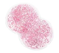 WOFASHPURET 2Pcs Reusable Cooling Eye Pads Comfortable Compress Therapy for Puffiness Dark Circles Eye Fatigue Relief Hot Cold Compress Gel Cushions for Women Care