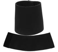 WOFASHPURET 2pcs Reusable Cup Sleeve Coffee Bottle Sleeves Compact Shape Neoprene Material Anti-Slip Protects from Scalding Black Outdoor Using Cold Drinks Insulated